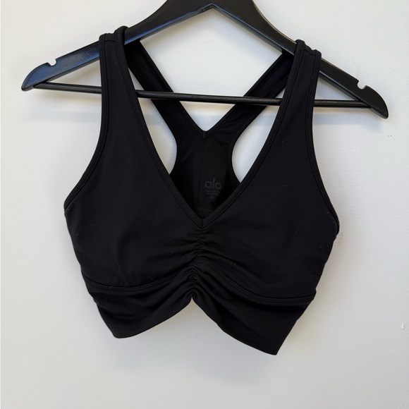 ALO Yoga Wild Thing Bra - Black - Picture 7 of 9